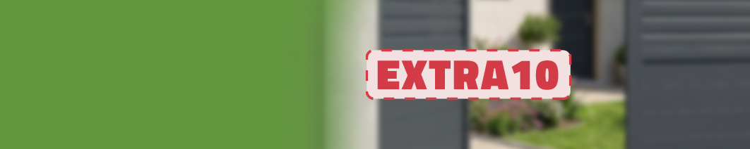 -10% supp sur clôtures et occultations