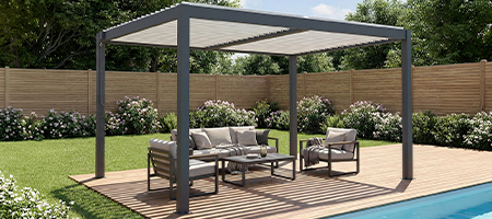 Pergola Lamellendach freistehend​
